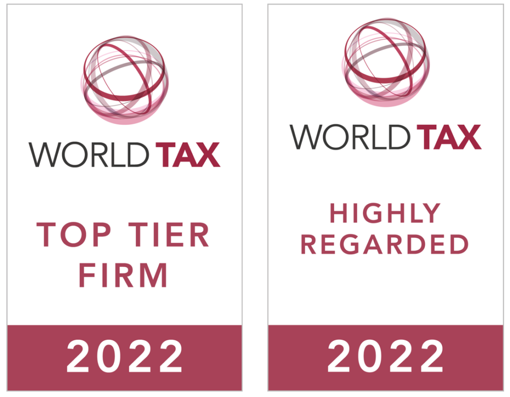 OLN 《国际税务评论2022》榜单