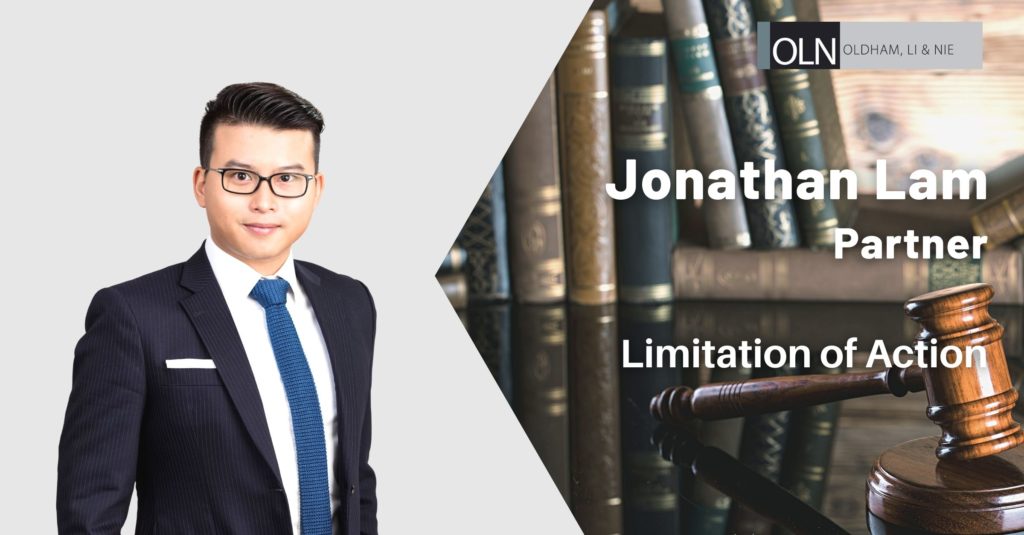 Limitation of Action - Jonathan Lam