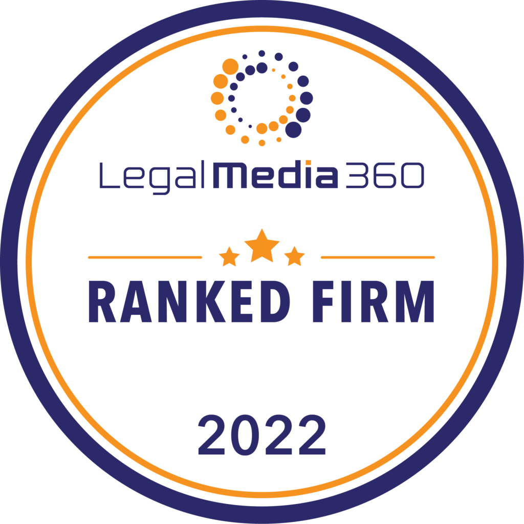 LegalMedia360 Ranked Firm 2022