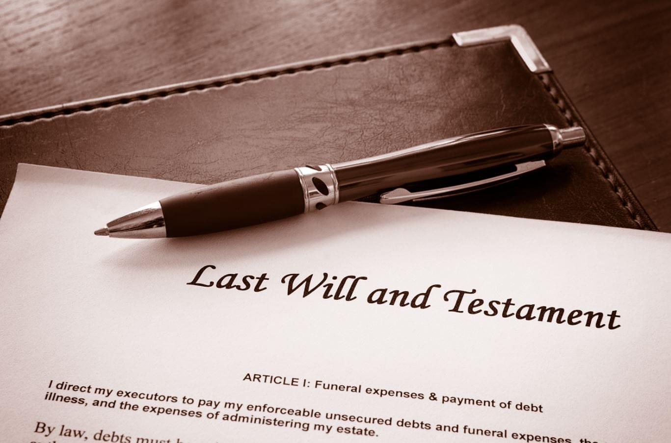 Problems for Your Family by Not Leaving a Will
